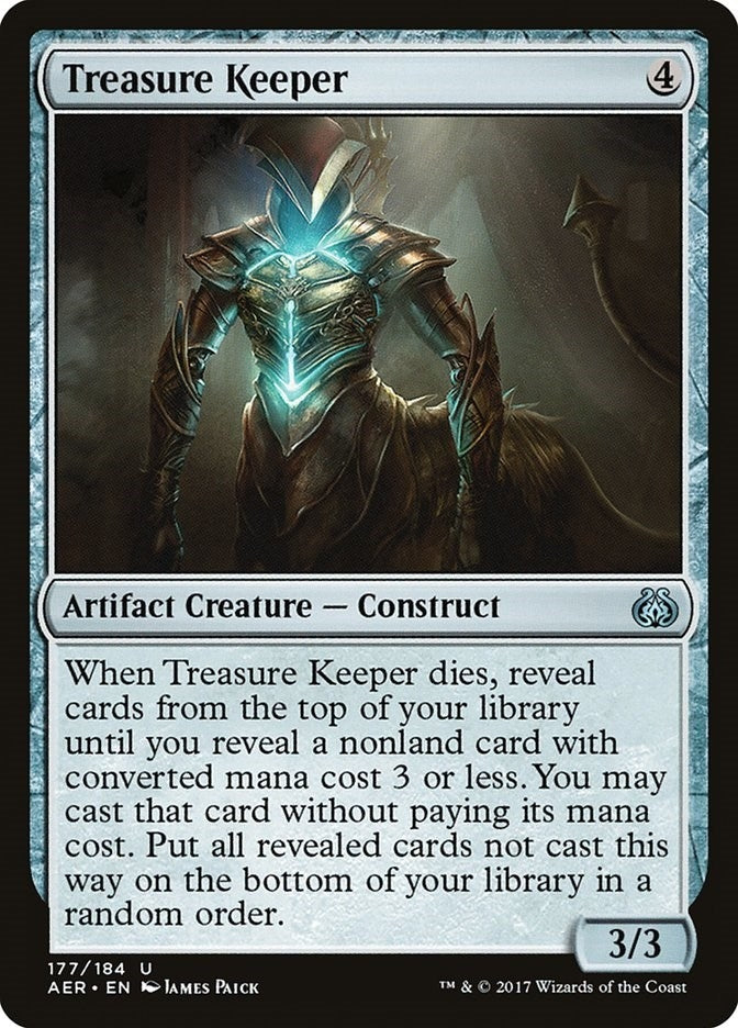 Image for Treasure Keeper (177) [Aether Revolt] - Magic: The Gathering