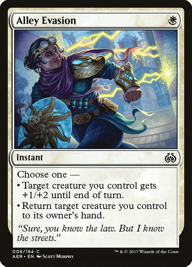 Image for Alley Evasion (6) [Aether Revolt] - Magic: The Gathering