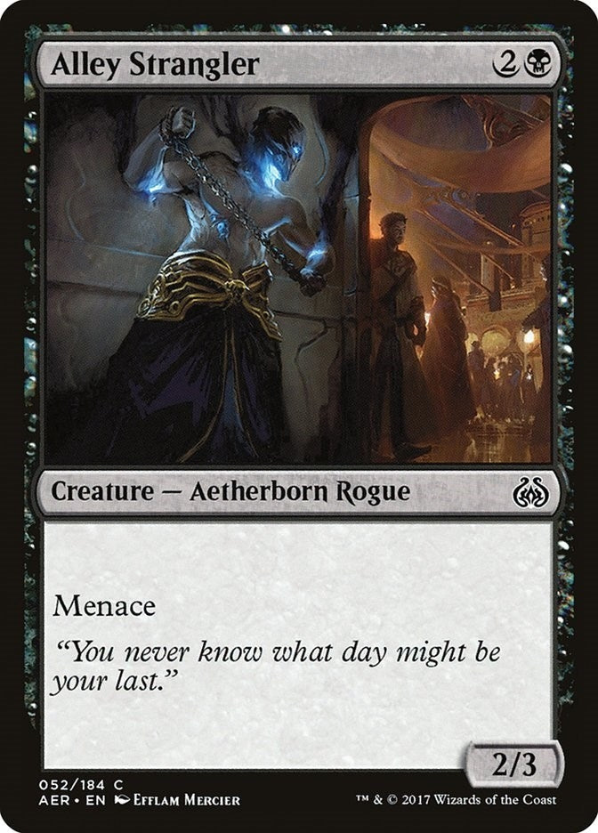Image for Alley Strangler (52) [Aether Revolt] - Magic: The Gathering