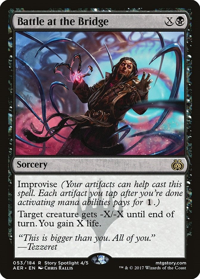 Image for Battle at the Bridge (53) [Aether Revolt] - Magic: The Gathering