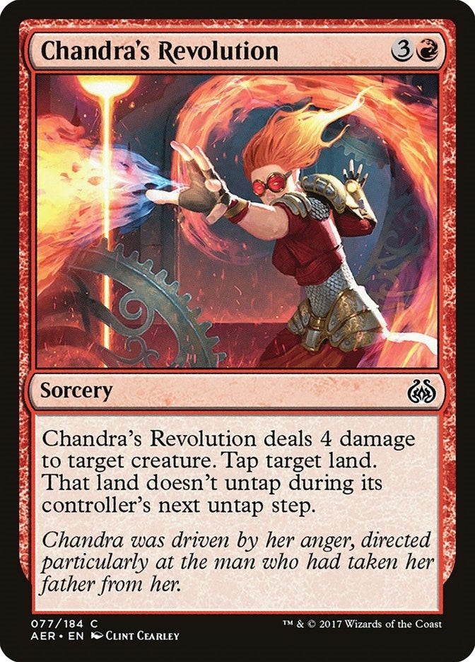 Image for Chandra's Revolution (77) [Aether Revolt] - Magic: The Gathering