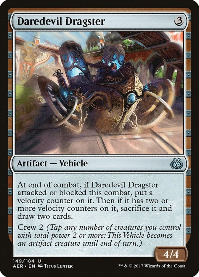 Image for Daredevil Dragster (149) [Aether Revolt] - Magic: The Gathering