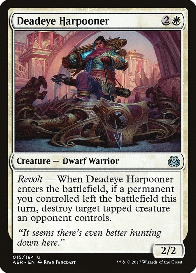 Image for Deadeye Harpooner (15) [Aether Revolt] - Magic: The Gathering