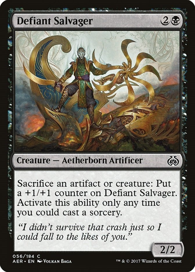 Image for Defiant Salvager (56) [Aether Revolt] - Magic: The Gathering