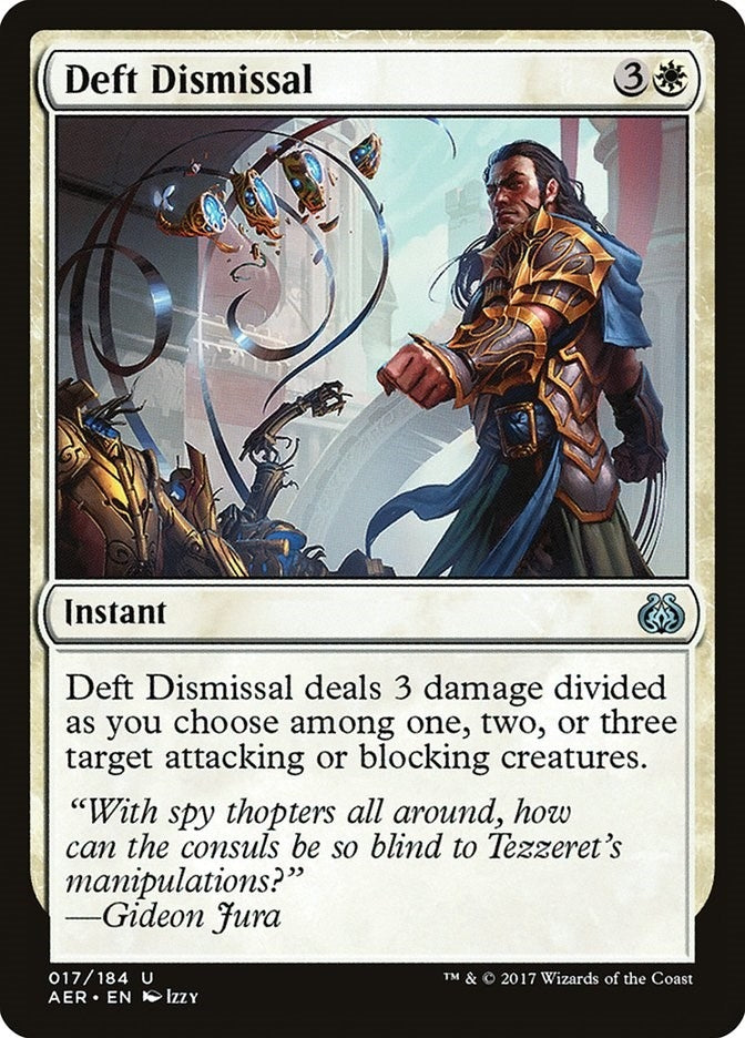Image for Deft Dismissal (17) [Aether Revolt] - Magic: The Gathering