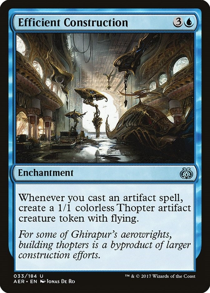 Image for Efficient Construction (33) [Aether Revolt] - Magic: The Gathering