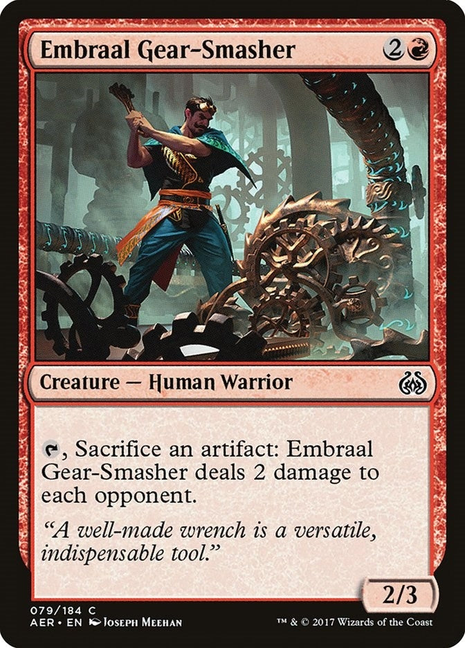 Image for Embraal Gear-Smasher (79) [Aether Revolt] - Magic: The Gathering