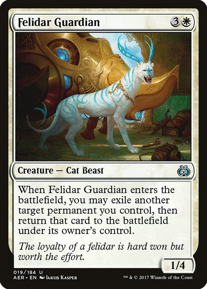 Image for Felidar Guardian (19) [Aether Revolt] - Magic: The Gathering
