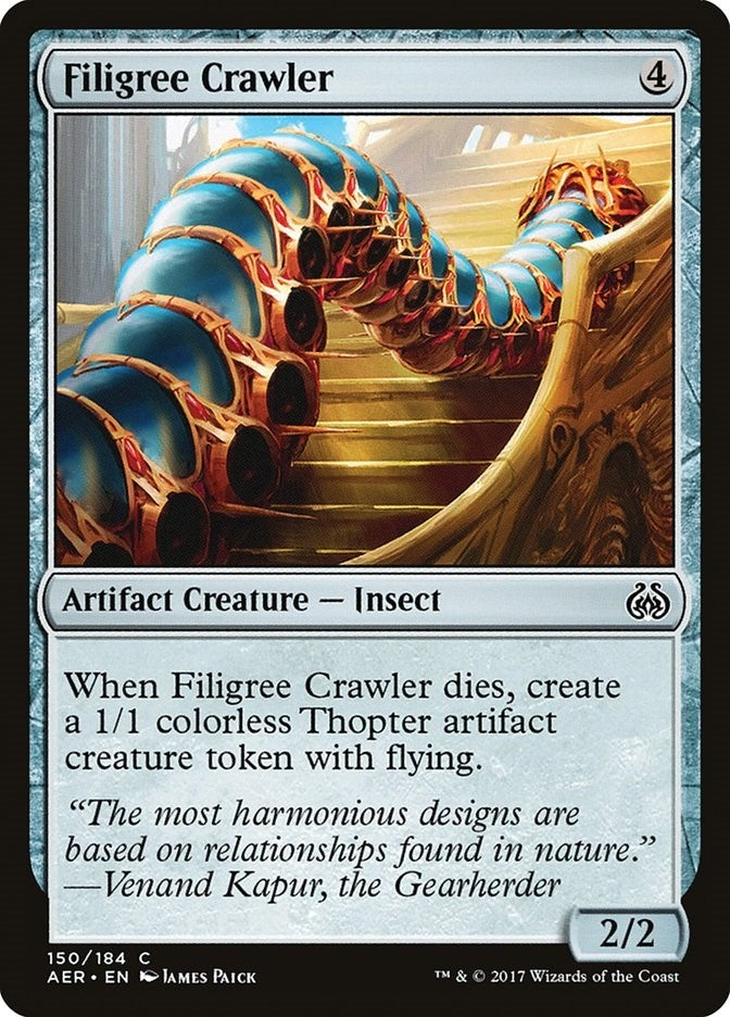 Image for Filigree Crawler (150) [Aether Revolt] - Magic: The Gathering
