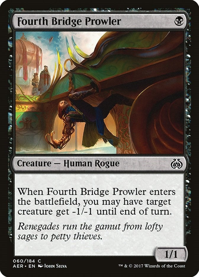 Image for Fourth Bridge Prowler (60) [Aether Revolt] - Magic: The Gathering