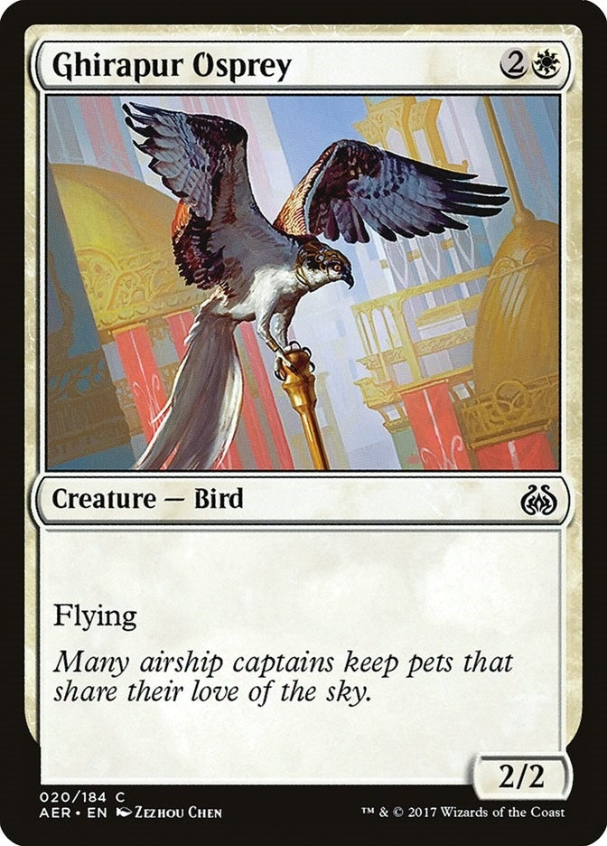 Image for Ghirapur Osprey (20) [Aether Revolt] - Magic: The Gathering