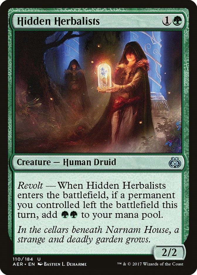 Image for Hidden Herbalists (110) [Aether Revolt] - Magic: The Gathering