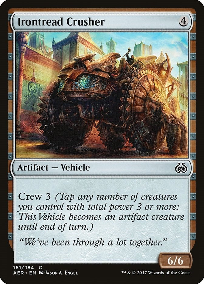 Image for Irontread Crusher (161) [Aether Revolt] - Magic: The Gathering