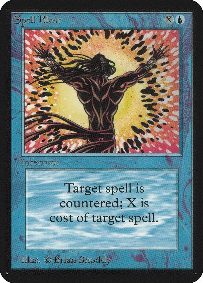 Image for Spell Blast [Alpha Edition] - Magic: The Gathering