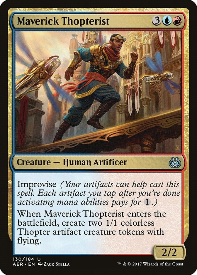 Image for Maverick Thopterist (130) [Aether Revolt] - Magic: The Gathering