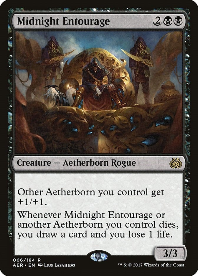 Image for Midnight Entourage (66) [Aether Revolt] - Magic: The Gathering