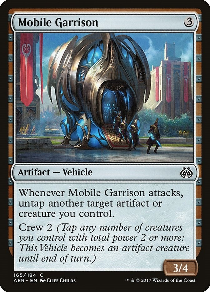 Image for Mobile Garrison (165) [Aether Revolt] - Magic: The Gathering