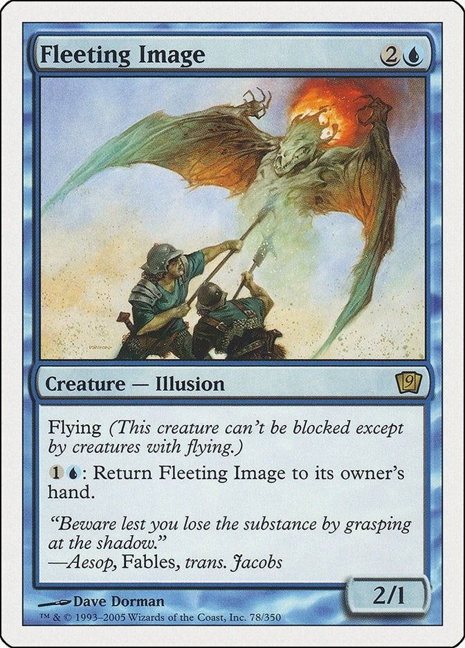 Image for Fleeting Image (78) [9th Edition] - Magic: The Gathering