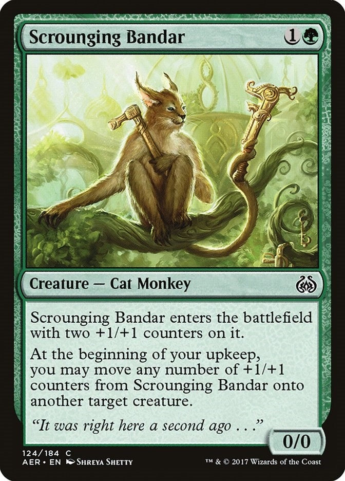 Image for Scrounging Bandar (124) [Aether Revolt] - Magic: The Gathering
