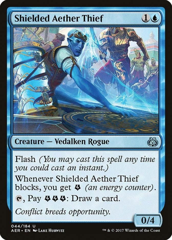 Image for Shielded Aether Thief (44) [Aether Revolt] - Magic: The Gathering