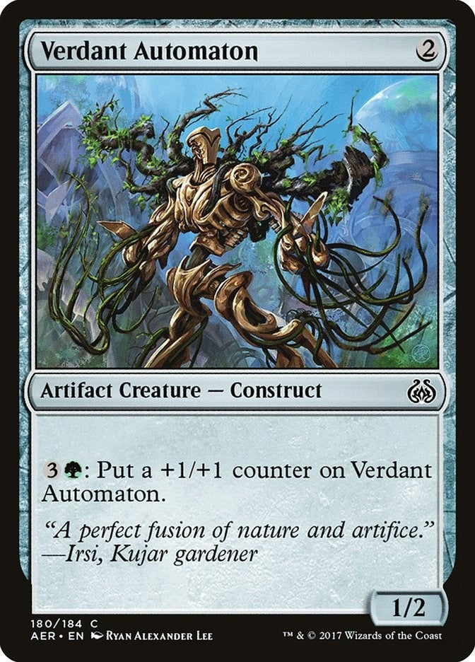 Image for Verdant Automaton (180) [Aether Revolt] - Magic: The Gathering