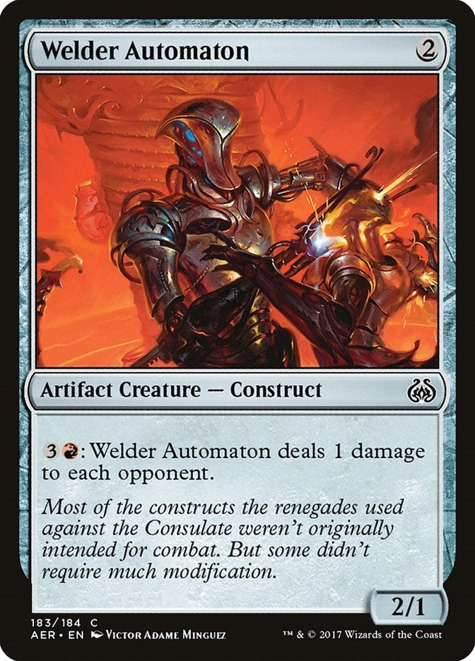 Image for Welder Automaton (183) [Aether Revolt] - Magic: The Gathering