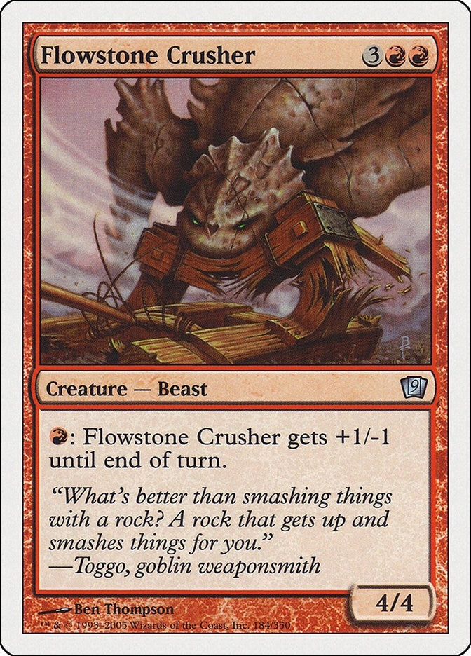 Image for Flowstone Crusher (184) [9th Edition] - Magic: The Gathering