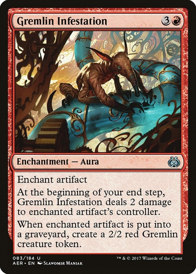 Image for Gremlin Infestation (83) [Aether Revolt] - Magic: The Gathering