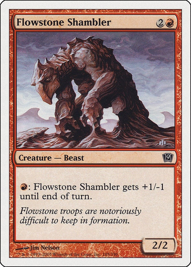 Image for Flowstone Shambler (185) [9th Edition] - Magic: The Gathering