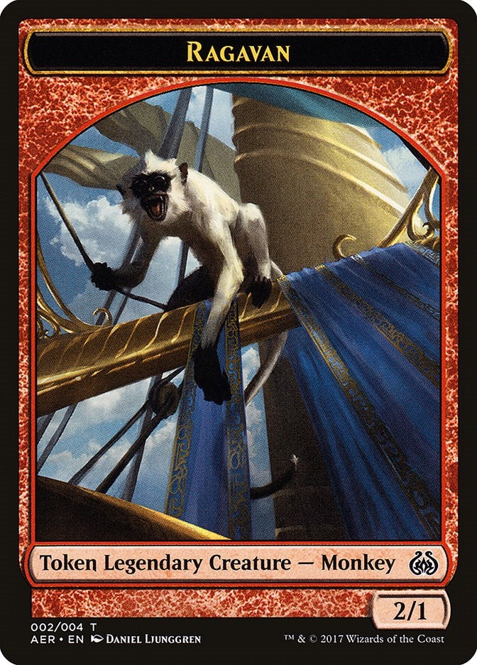 Image for Ragavan Token (2) [Aether Revolt] - Magic: The Gathering