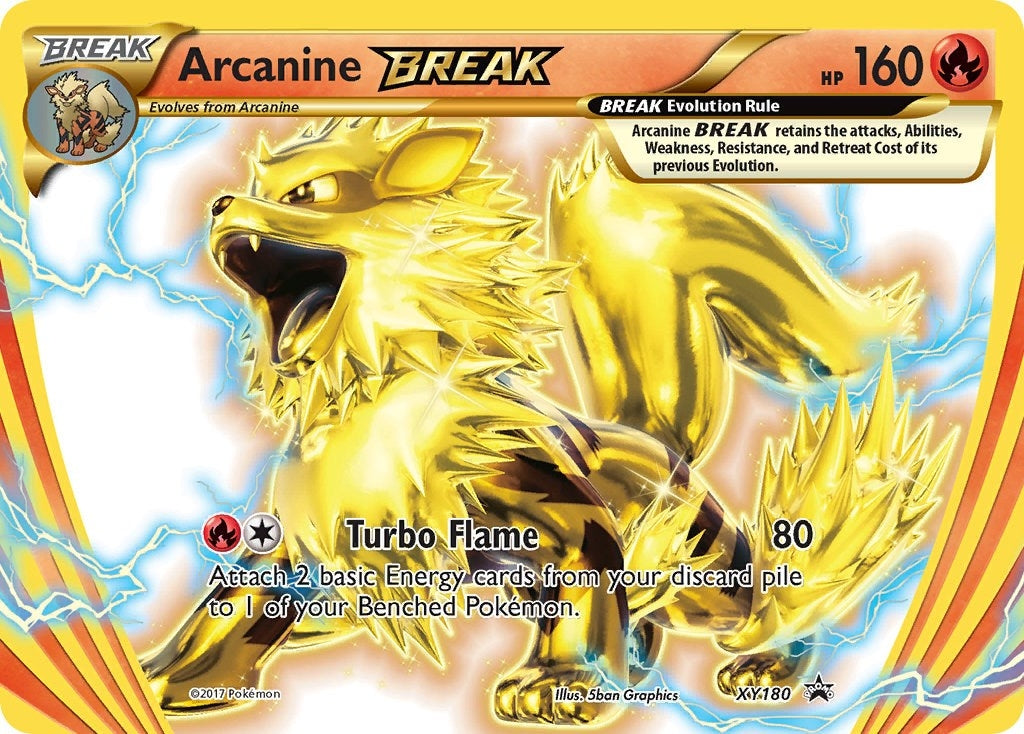 Image for Arcanine BREAK - XY180 (XY180) [XY Promos] - Pokemon