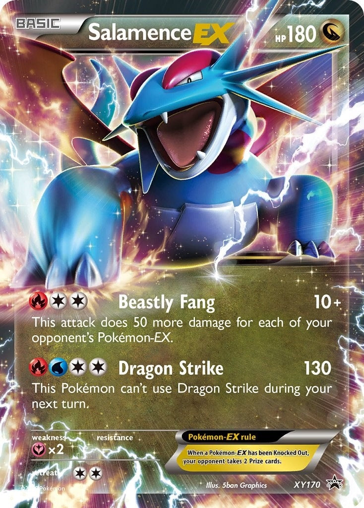 Image for Salamence EX - XY170 (XY170) [XY Promos] - Pokemon