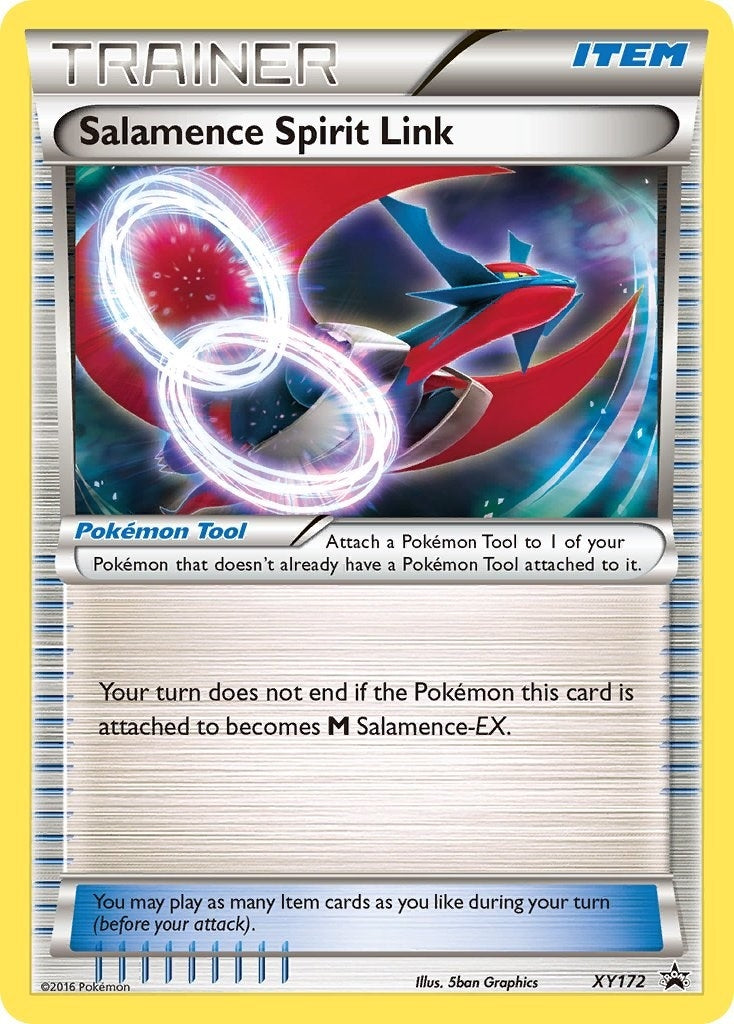 Image for Salamence Spirit Link (XY172) [XY Promos] - Pokemon