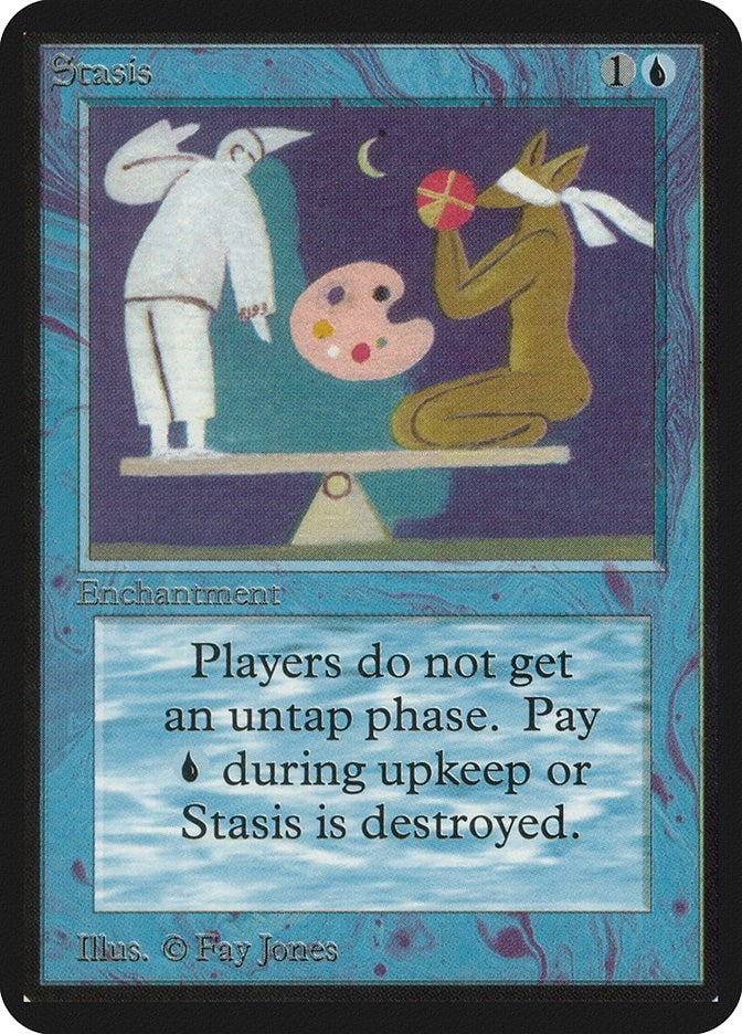 Image for Stasis [Alpha Edition] - Magic: The Gathering