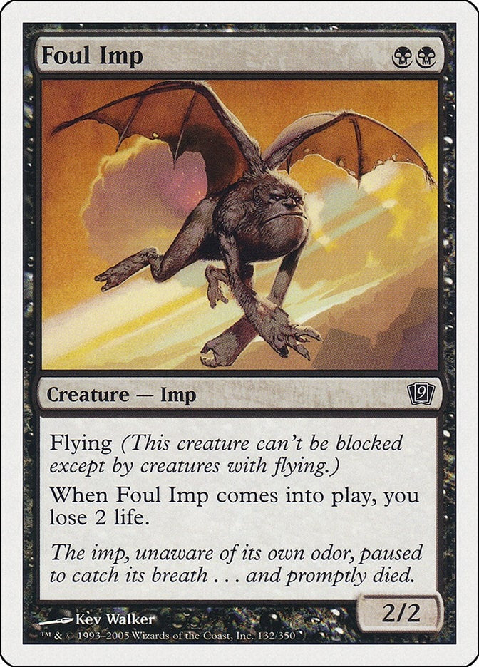 Image for Foul Imp (132) [9th Edition] - Magic: The Gathering