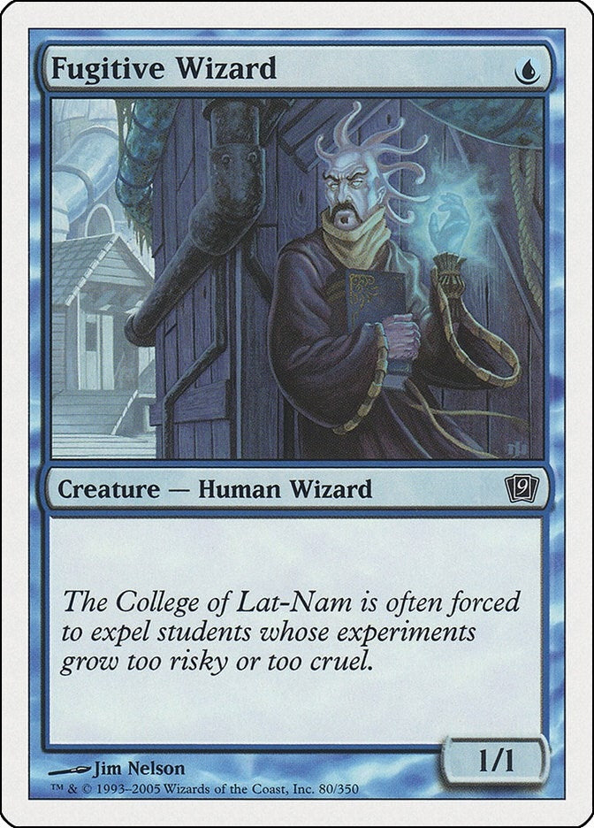 Fugitive Wizard (80) [9th Edition]