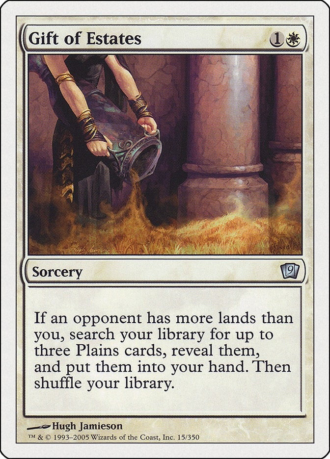 Image for Gift of Estates (15) [9th Edition] - Magic: The Gathering