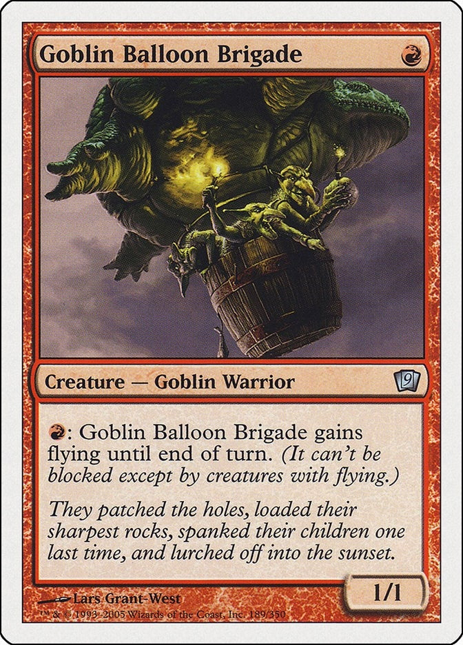 Image for Goblin Balloon Brigade (189) [9th Edition] - Magic: The Gathering