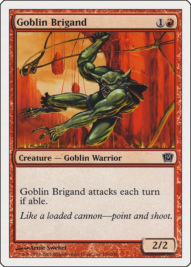 Image for Goblin Brigand (190) [9th Edition] - Magic: The Gathering