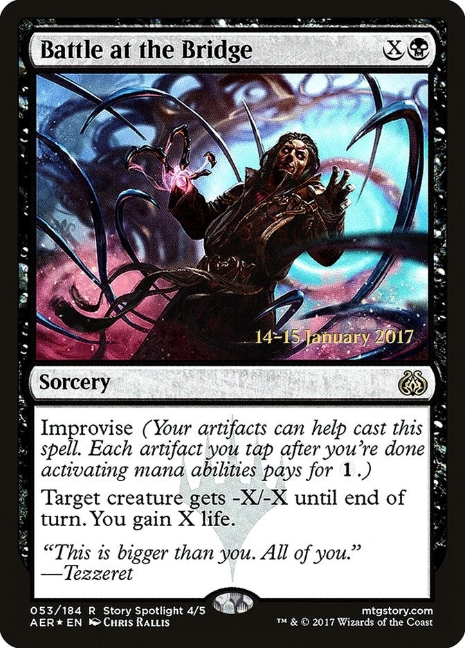 Image for Battle at the Bridge (53) [Prerelease Cards] - Magic: The Gathering