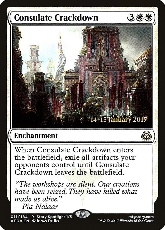 Image for Consulate Crackdown (11) [Prerelease Cards] - Magic: The Gathering