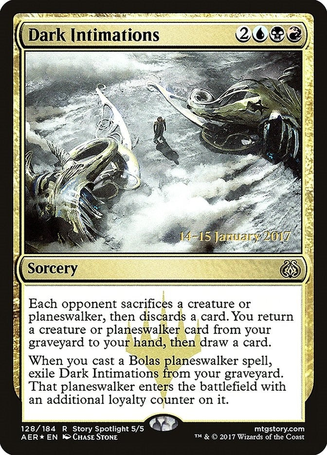 Image for Dark Intimations (128) [Prerelease Cards] - Magic: The Gathering