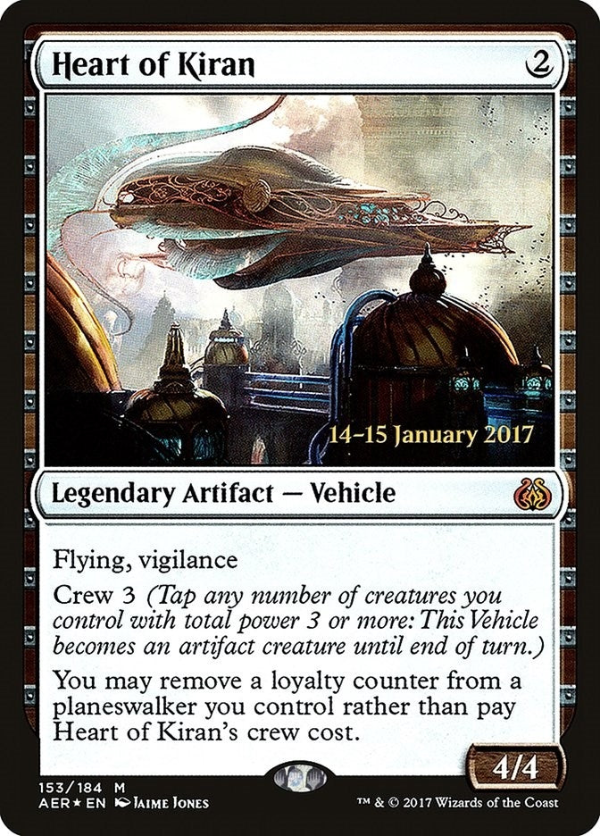 Image for Heart of Kiran (153) [Prerelease Cards] - Magic: The Gathering