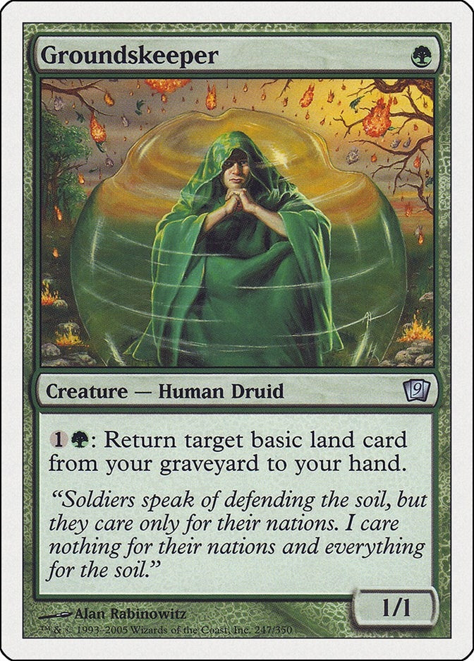 Image for Groundskeeper (247) [9th Edition] - Magic: The Gathering