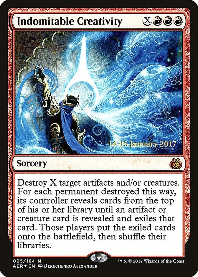 Image for Indomitable Creativity (85) [Prerelease Cards] - Magic: The Gathering