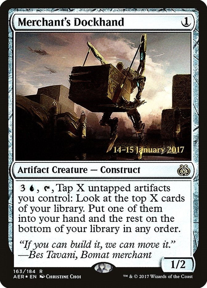Image for Merchant's Dockhand (163) [Prerelease Cards] - Magic: The Gathering