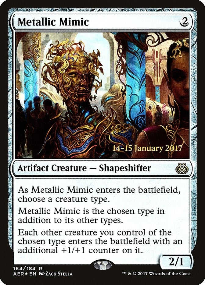 Image for Metallic Mimic (164) [Prerelease Cards] - Magic: The Gathering