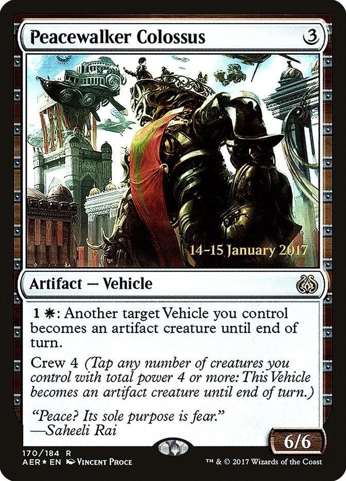 Image for Peacewalker Colossus (170) [Prerelease Cards] - Magic: The Gathering