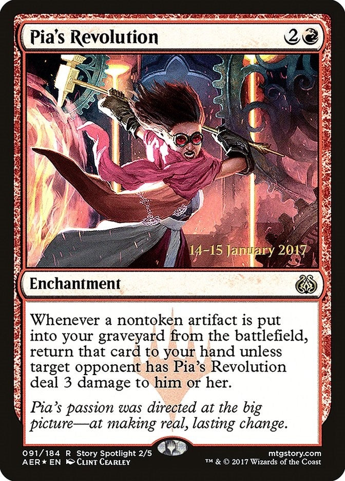 Pia's Revolution (91) [Prerelease Cards]