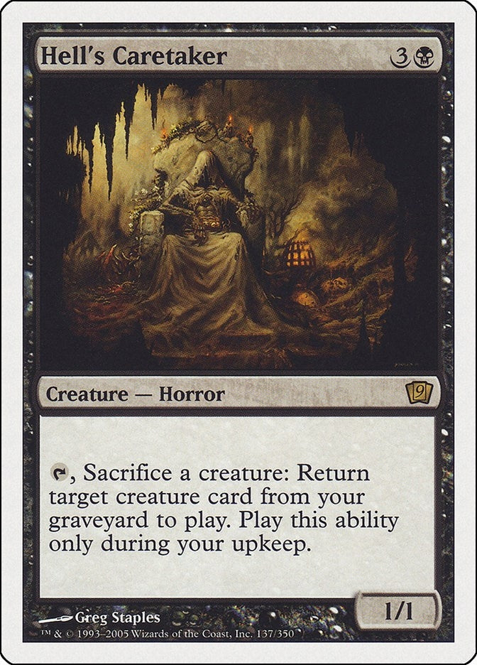Image for Hell's Caretaker (137) [9th Edition] - Magic: The Gathering